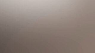 My Stepsister and I have a steamy pussy play on the Terrace