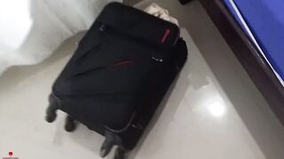 My stepsister with innocent face begs me to give her a great oral and deep throat