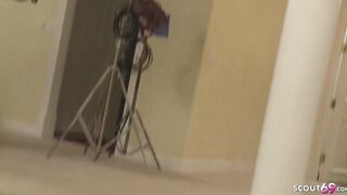 Latina Teen with Hairy Pussy Talks Dirty to Horny Agent for a Hardcore Pussy Fuck