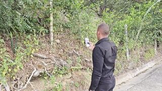 Horny blonde with big ass & beautiful Latina MILF gets her pussy stuffed by a stranger's BBC