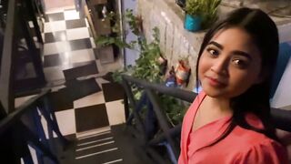 Naughty teen with big ass and juicy pussy fucks a stranger in a public eatery