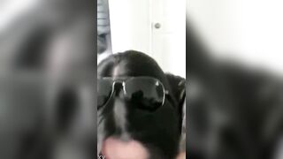 Watch this hot Latina blow and suck like a pro!