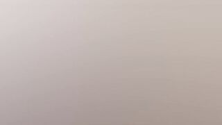 Chubby stepmom pleasures herself with a big dildo after watching TV