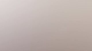 Chubby stepmom pleasures herself with a big dildo after watching TV