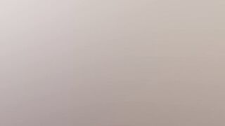 Chubby stepmom pleasures herself with a big dildo after watching TV