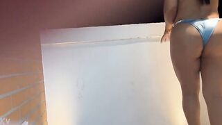 Curvy Latina with a sexy body gets pounded hard