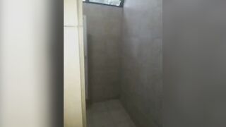 My neighbor from hell gets off in the bathroom of the divine park, I follow her lead and fuck her hard in the bath