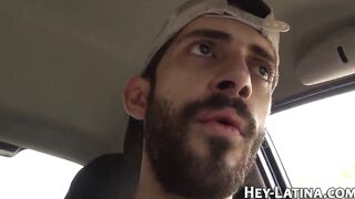 Hot Latina gets naughty in the garden with a hot handjob