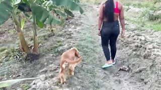 Petite Spanish babe gets her tight pussy pounded hard backstage during a picnic