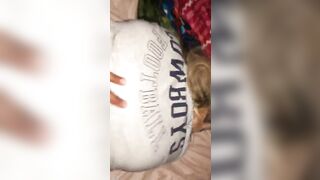 Watch my tattooed Latina MILF take a raw doggy ride like a pro