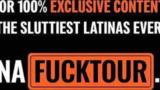 Watch how this skinny Latina slut gets drilled deep by American boyfriend's big cock in a homemade reality video