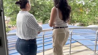 Desi boss Nami takes advantage of her employee's hard work to avoid getting laid