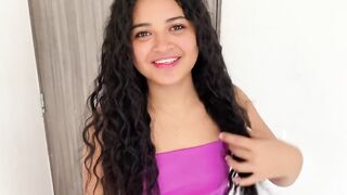 My stepcousin agreed to help me out & sucked my hard-on in exchange for a movie night