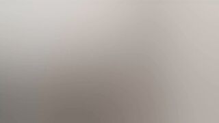 My plumber's big tool makes him leave his load inside my tight pussy after I show off my sexy curves