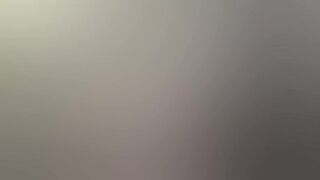 Gothic chick strokes a huge cock in the middle of the forest