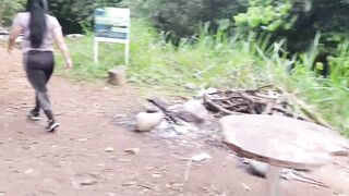 Watch me get my ass sucked and face painted by the river in Part One of this rough homemade video!