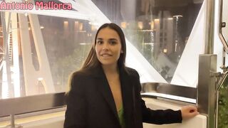 Hot Ukrainian babe picked up in the street for a hardcore fuck and facial