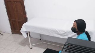 Hot Latina MILF seduces her patient into a steamy hospital fuck-fest