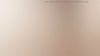 Hot stepsister with big boobs and a cute body takes on her ex's big cock in my house