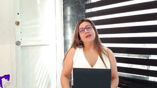 Curvy Latina MILF secretary gets wild in casting with oral and cum-fueled sex