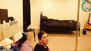 Petite Latina Aubry Babcock experiences the complete girlfriend experience with a deepthroat, cowgirl, and doggystyle ride