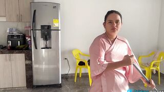 Stepmom cheats with her cheating stepsister before work - ASMR-style action!