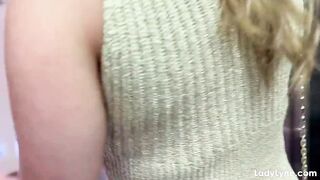 Lady Lyne, the sexy spanish MILF, takes a wild ride in a hotel room like a goddess