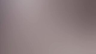 Hot homemade brunette gets a breakfast surprise & a wild night out