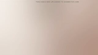 Hot nerdy girl gets a surprise from her classmate while doing homework