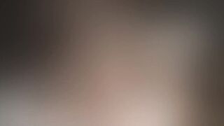 Watch as this hot Latina with huge tits gets her ass drilled hard by her bf and takes a creampie