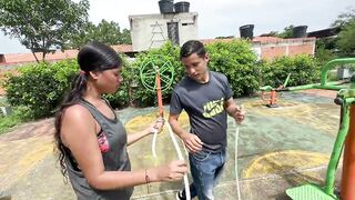 I take a stranger to the top of a rope and fuck her hard for her amazing fuck skills