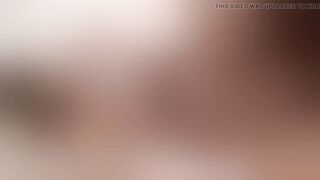 Cute teen with small tits gets her holes stretched by a masked thief's massive cock