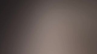 Horny Brunette Miss Naughty shows off her skills in the kitchen with deep throat and ass licking