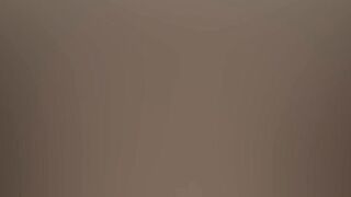 Horny Brunette Miss Naughty shows off her skills in the kitchen with deep throat and ass licking