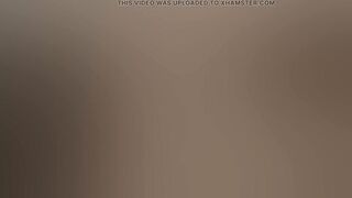 Horny Brunette Miss Naughty shows off her skills in the kitchen with deep throat and ass licking