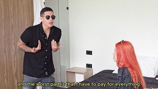 Latina stepsister shares bed with her cheating husband & gets fingered & milked