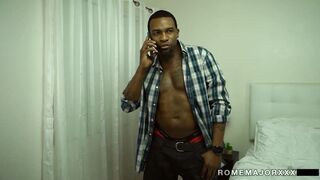 Camille Lixx's tight ass gets drilled by BBC Rome Major's big cock in high heels & high heels