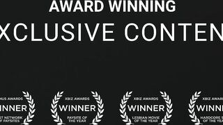 Hot maid with fake tits fucks lucky stud and his wife in wild FFM action