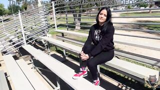 Yolanda Yamz gets her tight pussy drilled by Santa Rome Major on Christmas Eve!