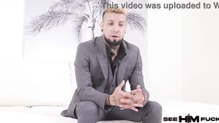 Kyler Quinn licks and fucks Eden V's armpits and feet while Kyle Mason watches!