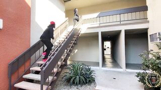 Watch Yolanda Yamz, the naughty Latina, ride Rome Major's big cock & take a facial cumshot