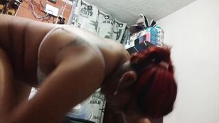 Watch Mamba Negra's homemade fuck until I cum on her balls in full video online!